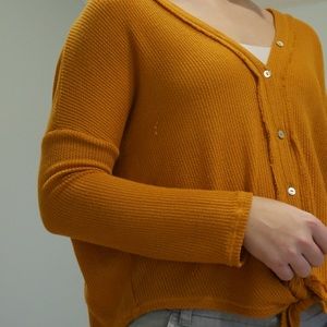 Cotton on lightweight tie sweater